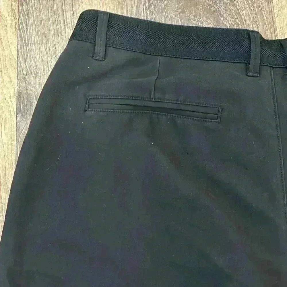 Zara women’s black trouser pants button up w/zipper size xl. Cotton/polyester - Picture 9 of 15